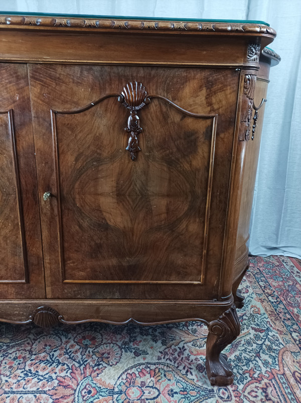 Credenza inglese in mogano Chippendale Jellinek Paris