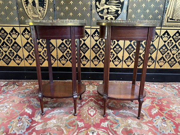 Paire De Chevets De Style Louis XVI