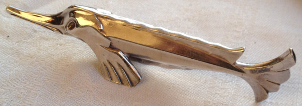 12 animal knife holders Orfèvrerie Gallia