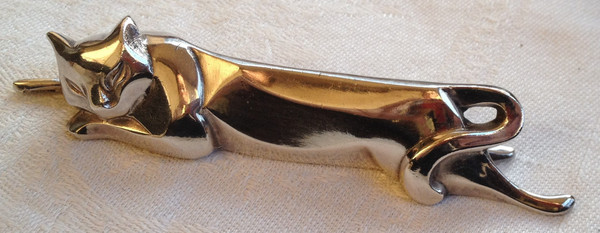 12 animal knife holders Orfèvrerie Gallia