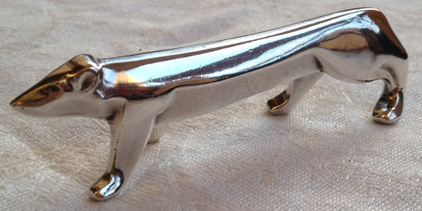 12 animal knife holders Orfèvrerie Gallia