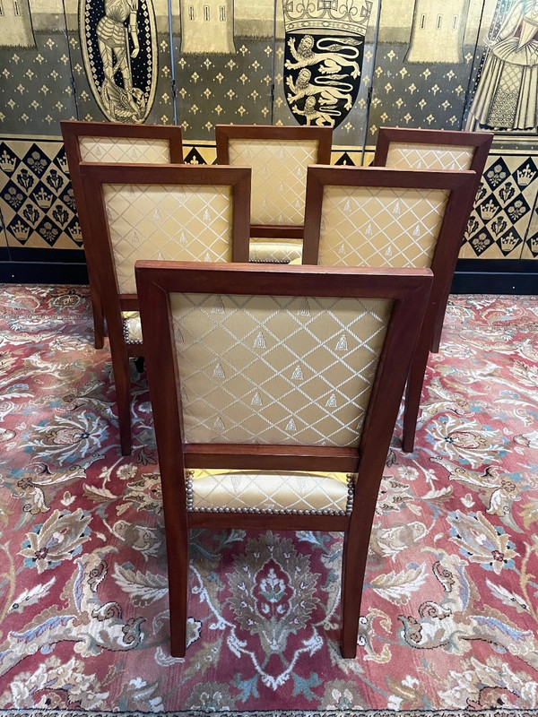 Suite Of 6 Chairs Napoleon III period