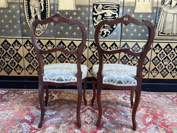 Armchair - Louis XV Style Bergère And Pair Of Chairs