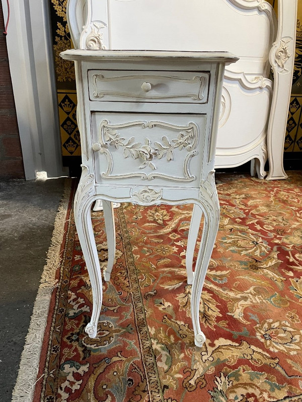 Schlafzimmer Louis XV - Bett - Schrank Und Konsole