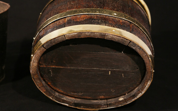 Seau de la Marine Anglaise  XIXème siècle  Victorien 