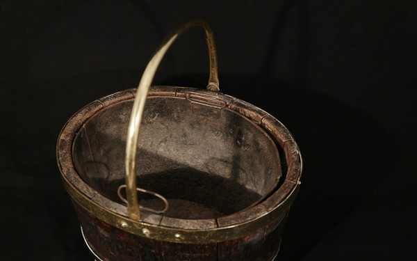 Seau de la Marine Anglaise  XIXème siècle  Victorien 