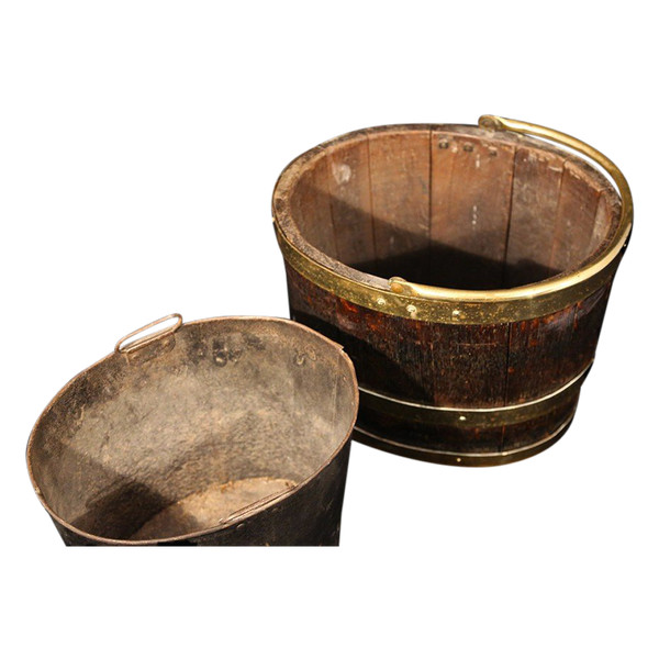 Bucket of the English Navy 19th century Victorian