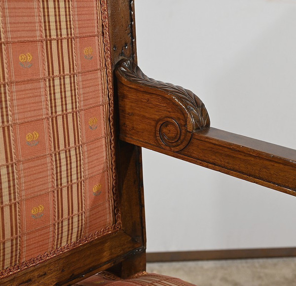 Fauteuil en Acajou Massif, époque Directoire – Début XIXe