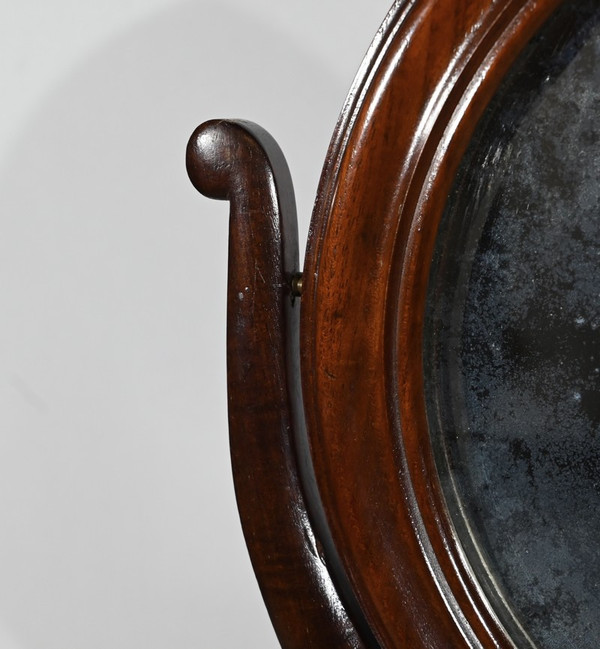 Piccola Barbiere in Mogano Massello, Epoca Restauro – 1° parte XIX secolo