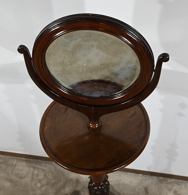 Piccola Barbiere in Mogano Massello, Epoca Restauro – 1° parte XIX secolo
