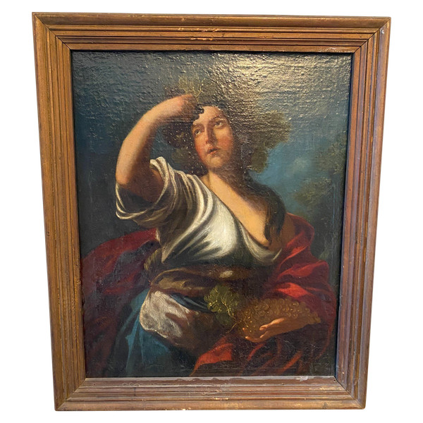 Ritratto di scuola napoletana del XVIII secolo