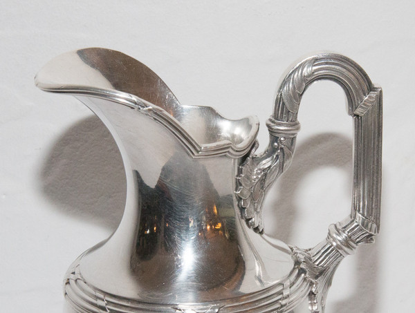 4 Piece Tea And Coffee Service In Sterling Silver Goldsmith Olier & Caron