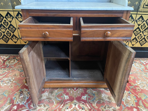 Meuble De Toilette - Coiffeuse Napoléon III En Noyer