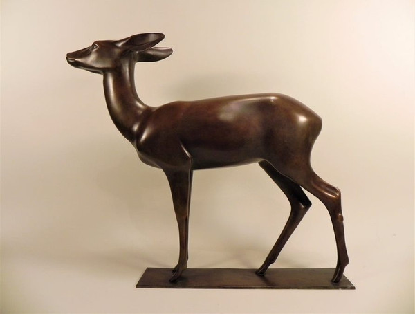 Wilhelm KRIEGER (A) (1877-1945) la cerva, 1920 circa