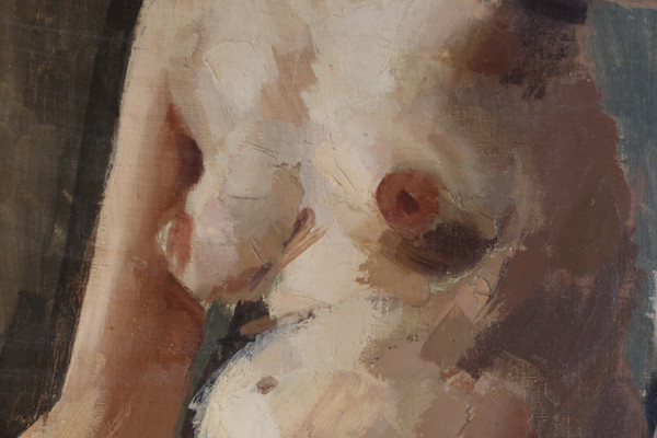 Gemälde „Akt“ signiert René Guinand (1892-1983)