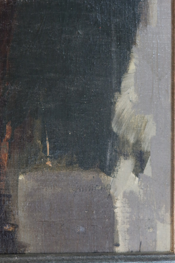 Gemälde „Akt“ signiert René Guinand (1892-1983)