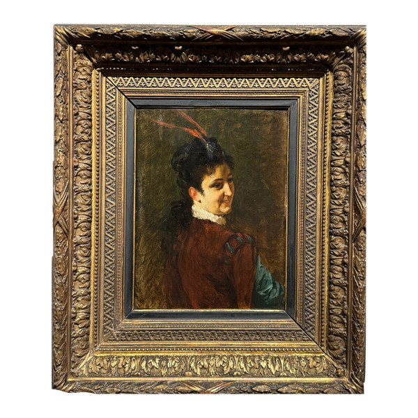 Ladislaus Bakalowicz (1833-1903) - Porträt einer Frau