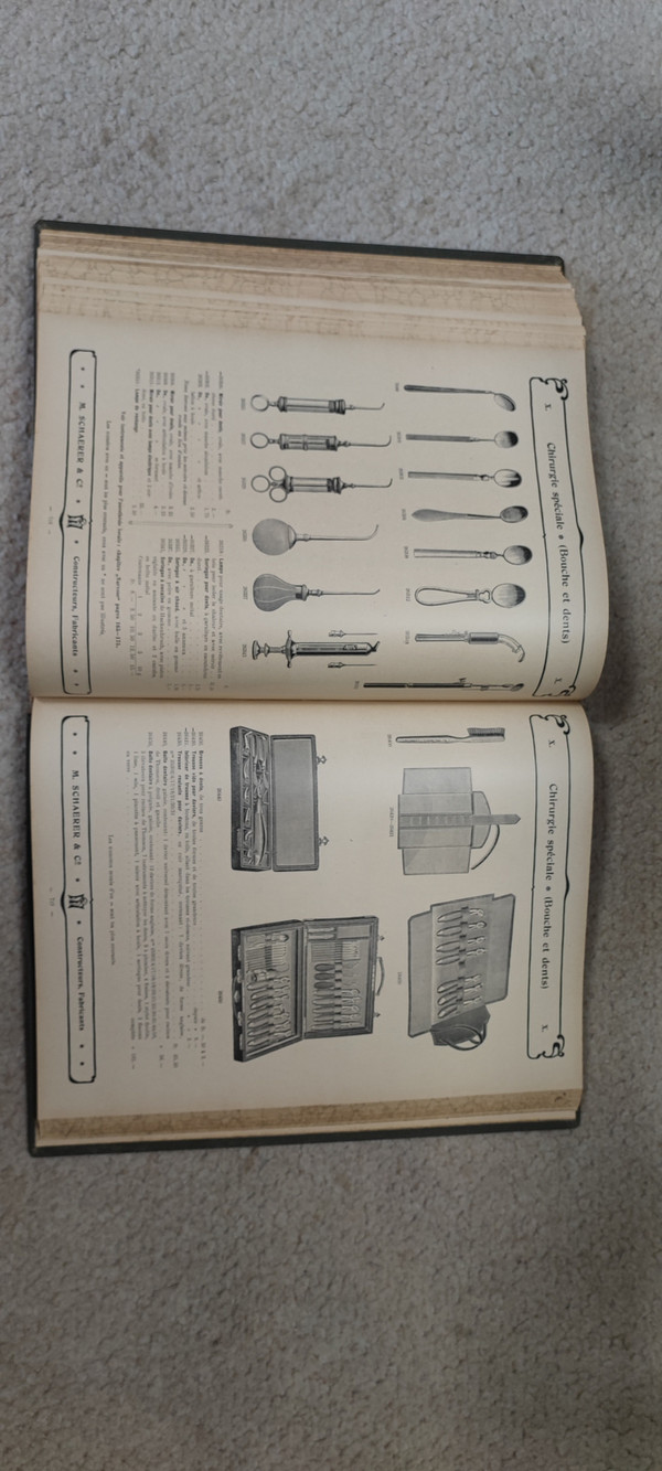 M.Schaerer.instruments, apparatus and installations for medicine and surgery