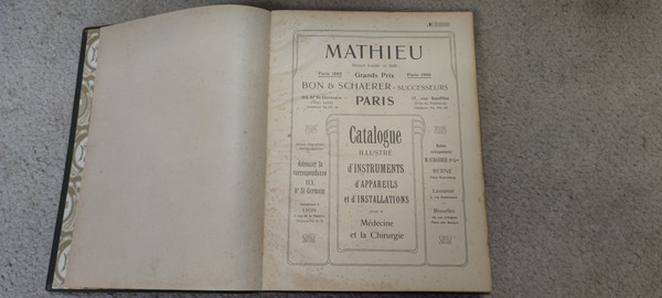 M.Schaerer.instruments, apparatus and installations for medicine and surgery