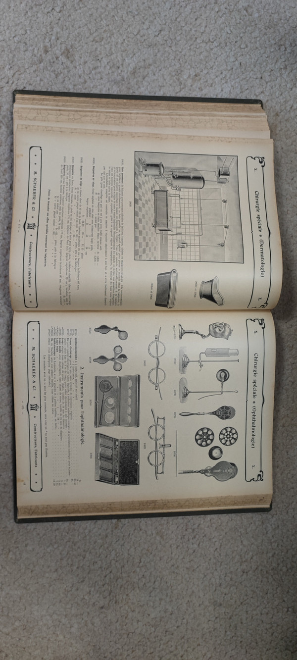 M.Schaerer.instruments, apparatus and installations for medicine and surgery