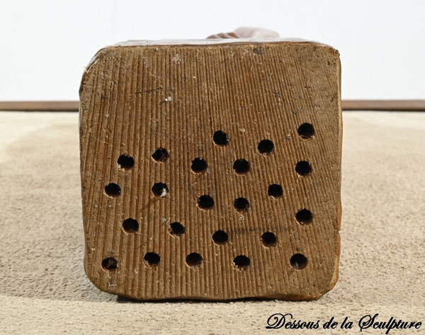 Importante Scultura in Mogano Massello – Metà del XX Secolo
