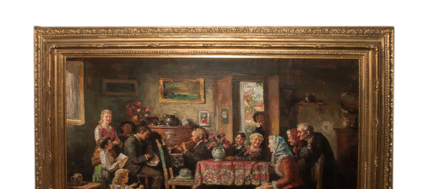 Scena di genere Alberto Cecconi 1897–1973