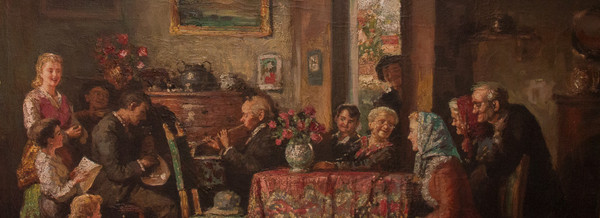 Scena di genere Alberto Cecconi 1897–1973