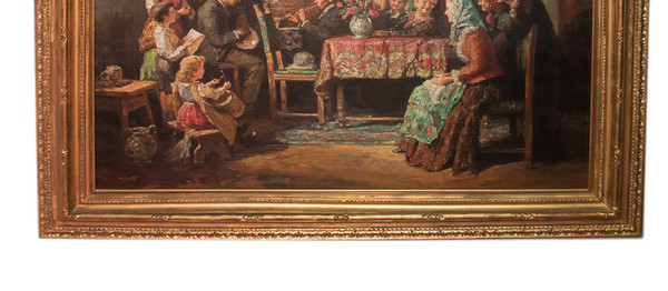 Scena di genere Alberto Cecconi 1897–1973