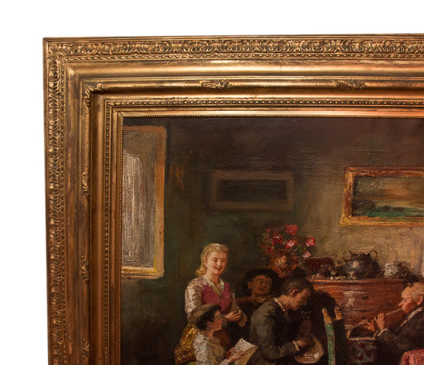 Scena di genere Alberto Cecconi 1897–1973