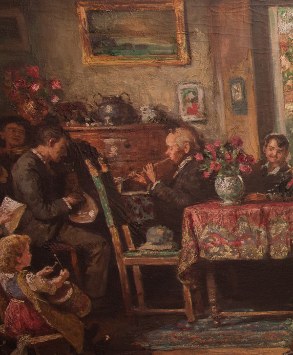 Scena di genere Alberto Cecconi 1897–1973