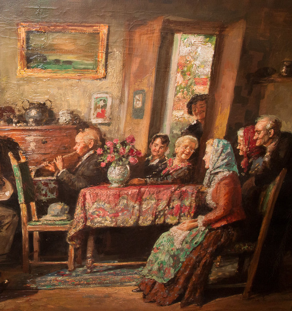 Scena di genere Alberto Cecconi 1897–1973