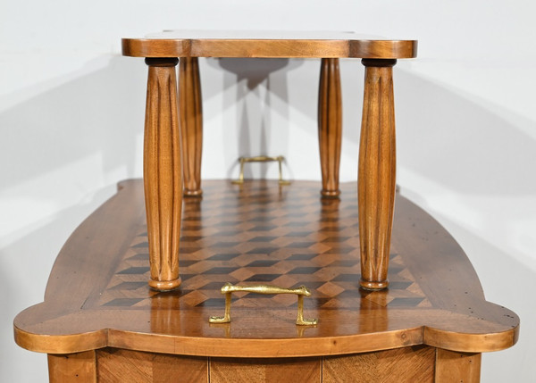 Table de Service en Marqueterie de Noyer et Palissandre – 1940