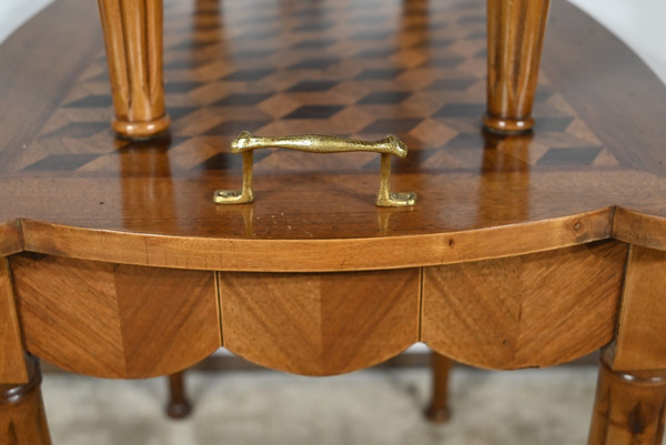 Table de Service en Marqueterie de Noyer et Palissandre – 1940