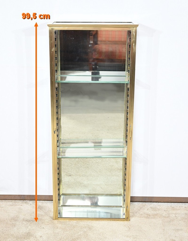 Piccola vetrina in ottone – 1930