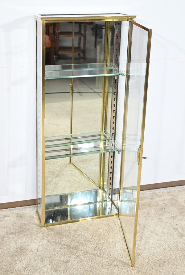 Piccola vetrina in ottone – 1930