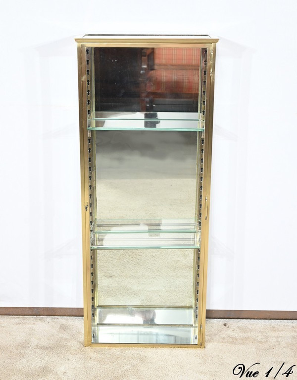 Piccola vetrina in ottone – 1930