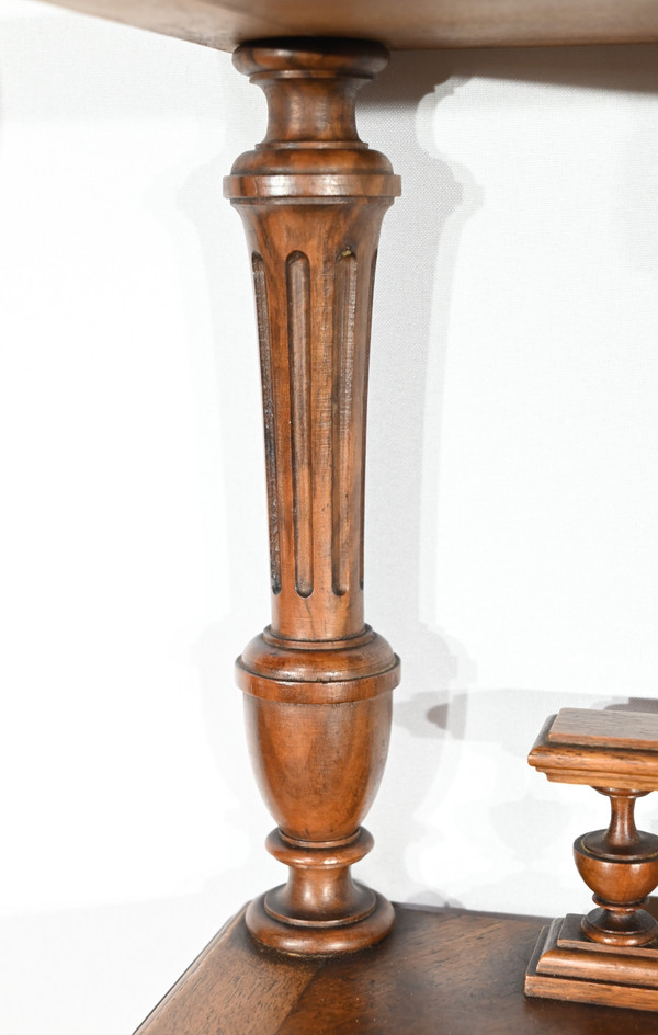 Rare Meuble à Musique en Noyer – 1920