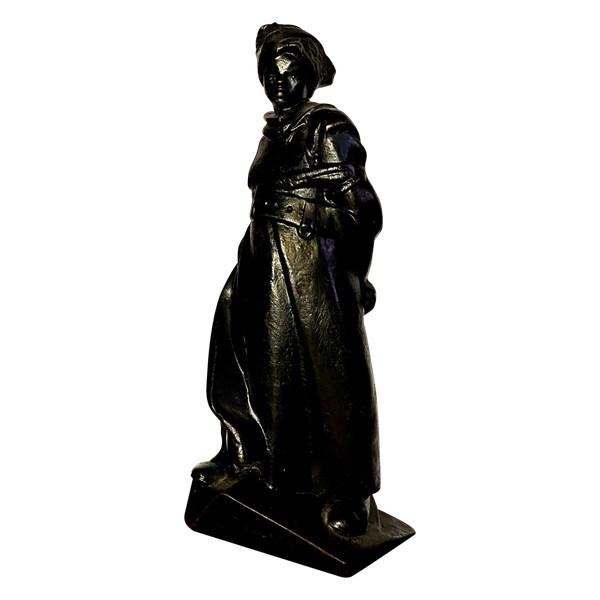 Statuetta "L'Aquila", bronzo patinato, pezzo monumentale inaugurato a Chelyabinsk nell'URSS