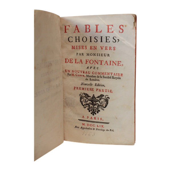 Buch der Fabeln von La Fontaine, Ausgabe 1759
