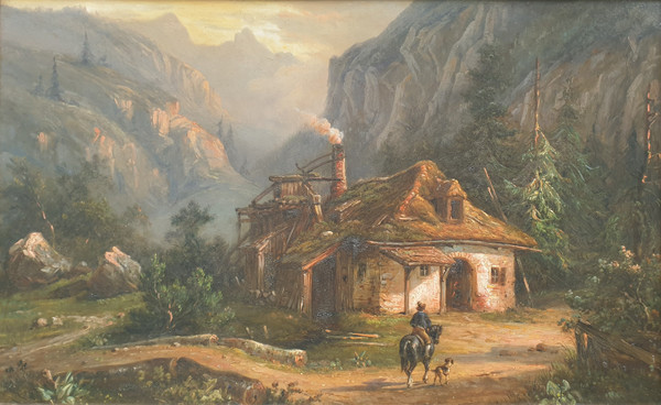 Désiré THOMASSIN (Attributed to) - Austrian landscapes