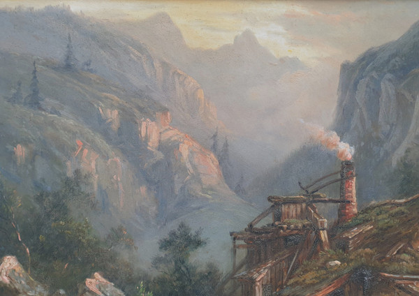 Désiré THOMASSIN (Attributed to) - Austrian landscapes