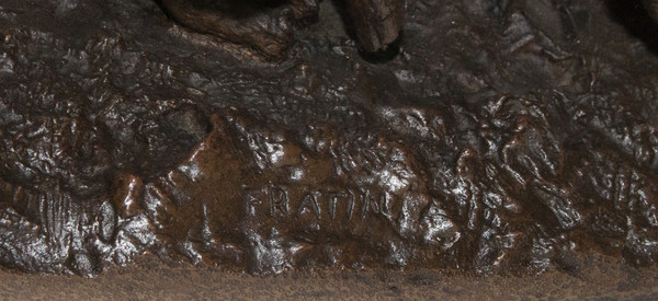 Lion Entraînant Un Sanglier Dated 1836 Christophe Fratin