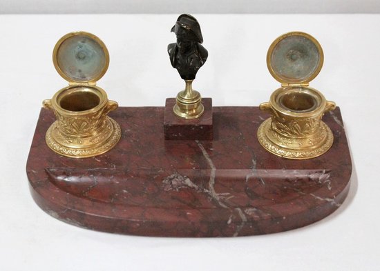  Doppio calamaio, periodo Napoleone III - metà del XIX secolo