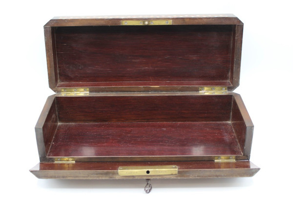 Coffret Napoléon III En Marqueterie Par Tahan