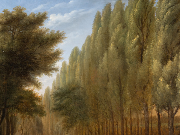 Paysage, huile sur toile, XIXe siècle