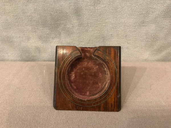 Antique mahogany watch case 19 th century Napoleon III