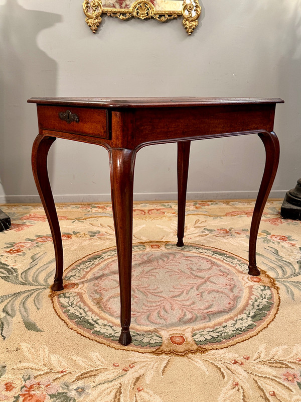 Schreibtisch Aus Nussbaum Epoche Louis XV Um 1750