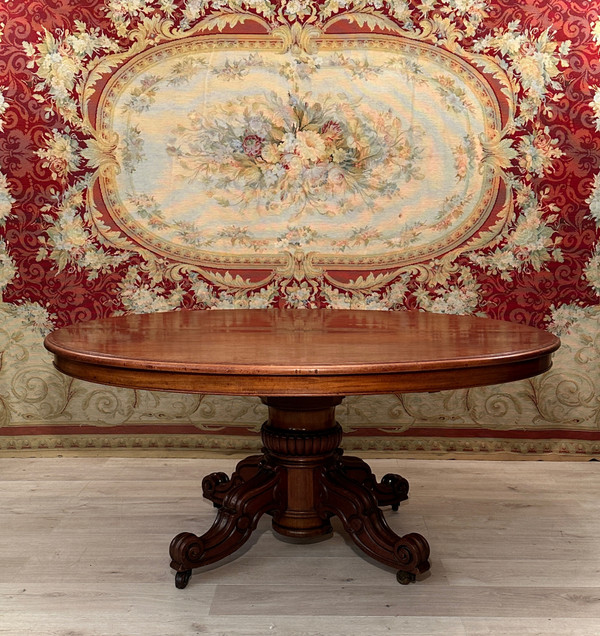 Restoration Period Mahogany System Dining Table circa 1830 (4m)