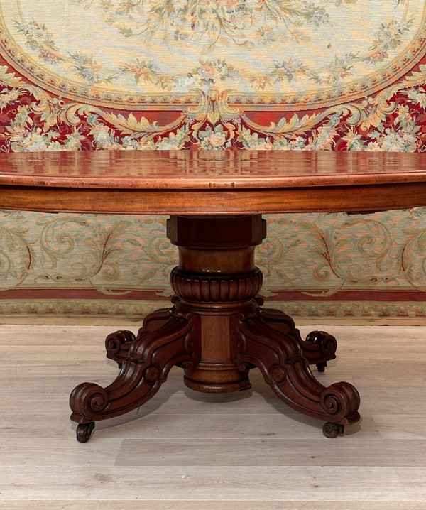 Restoration Period Mahogany System Dining Table circa 1830 (4m)