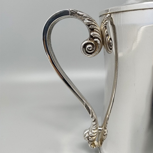 1960s Stunning Ice Bucket by Aldo Tura for Macabo. Made in Italy.